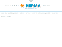 Tablet Screenshot of hermausa.com